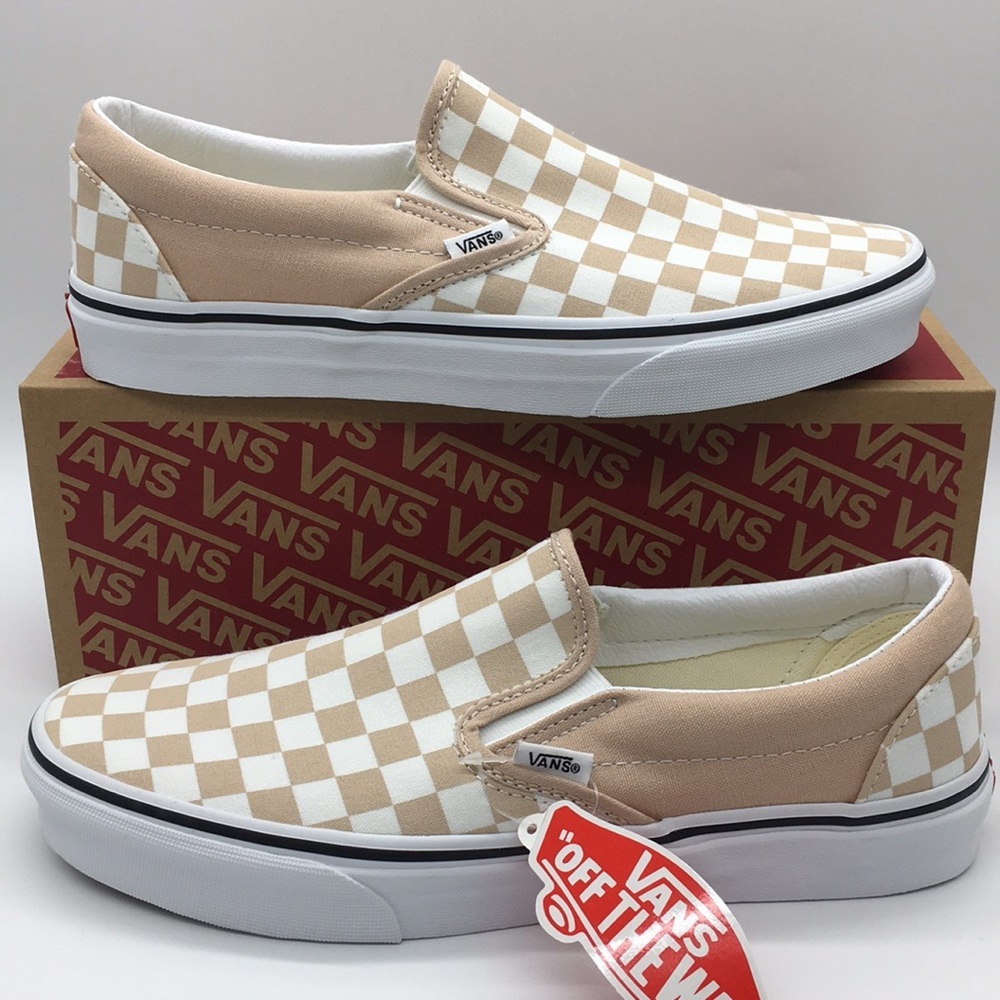 VANS WMNS CLASSIC SLIP-ON Checkerboard Frappe/True Sneakers - Picture 3 of 16